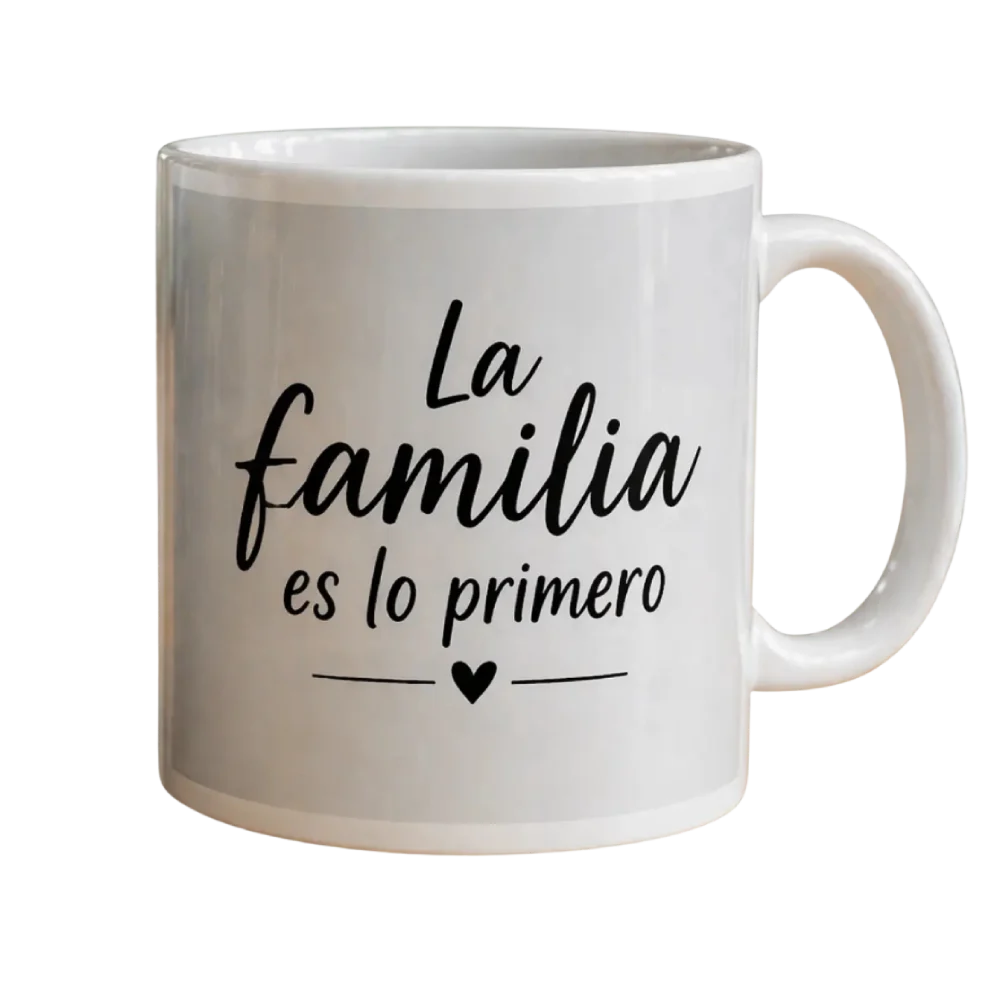 Foto familiar la familia es lo primero