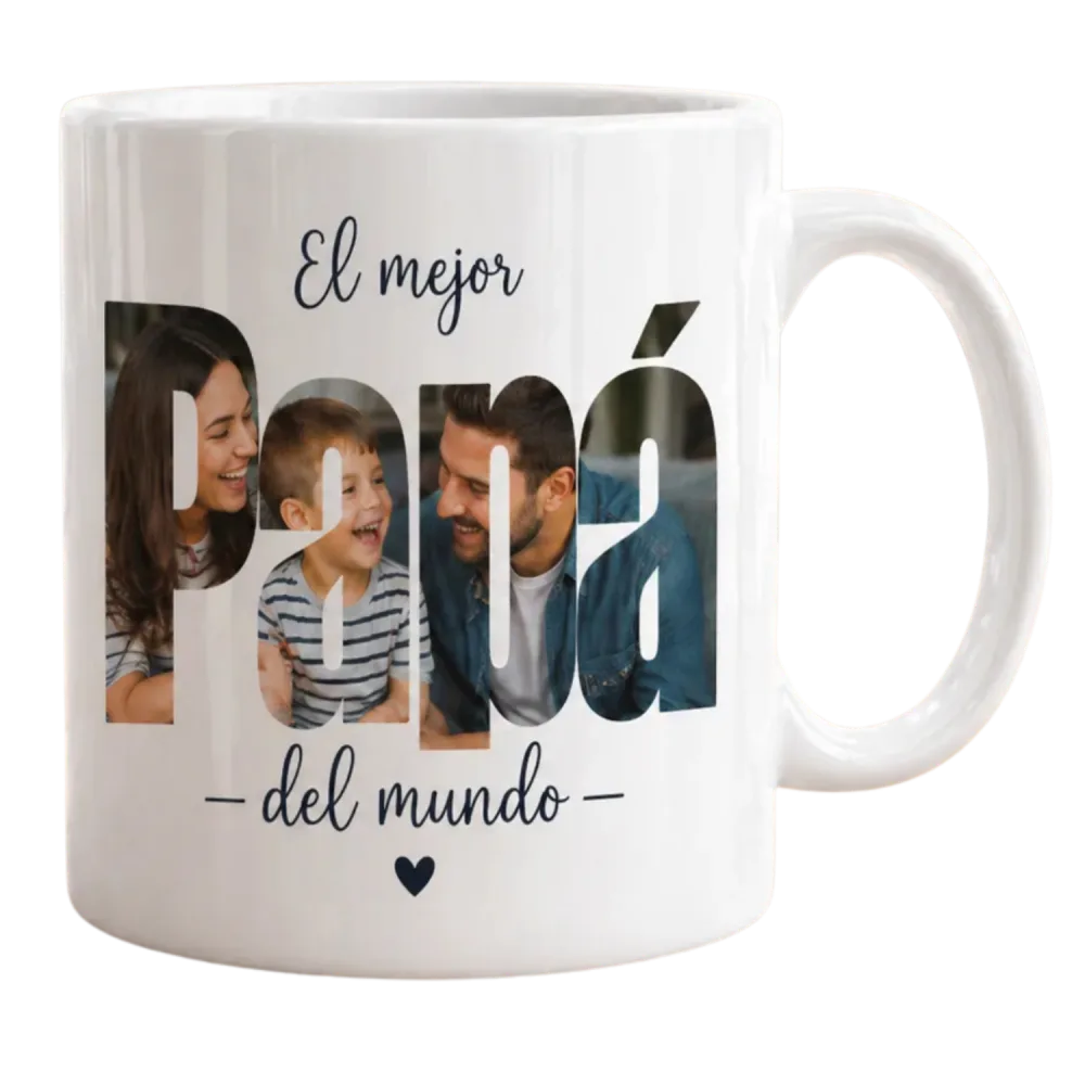 pocillo personalizado para día de padre