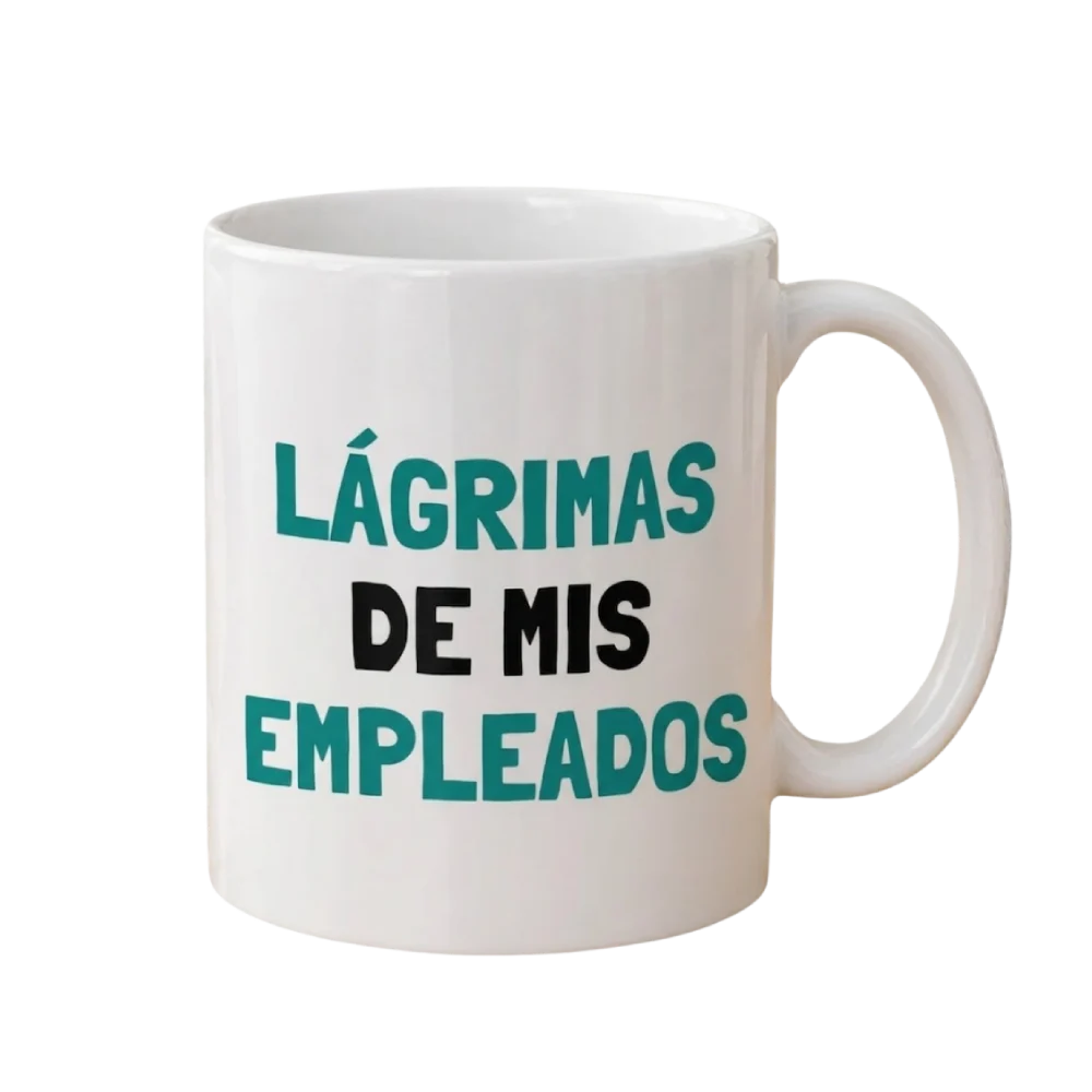 pocillo con frases personalizada para jefe o empleado