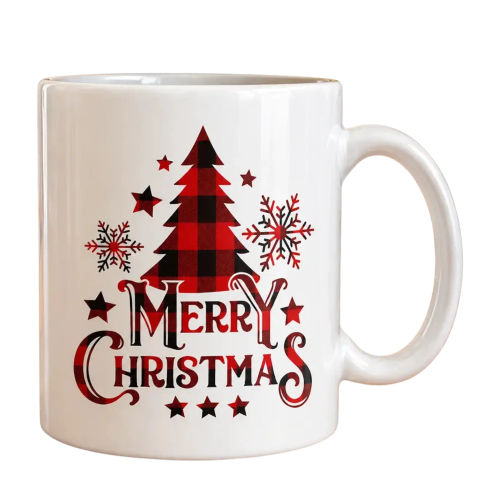 pocillo personalizado de navidad merry christmas