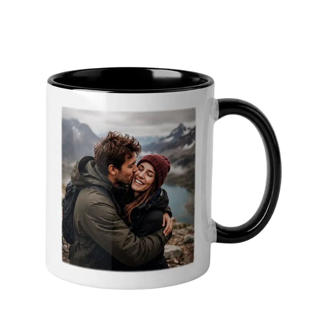 taza con foto de parejas recuerdo de regalo